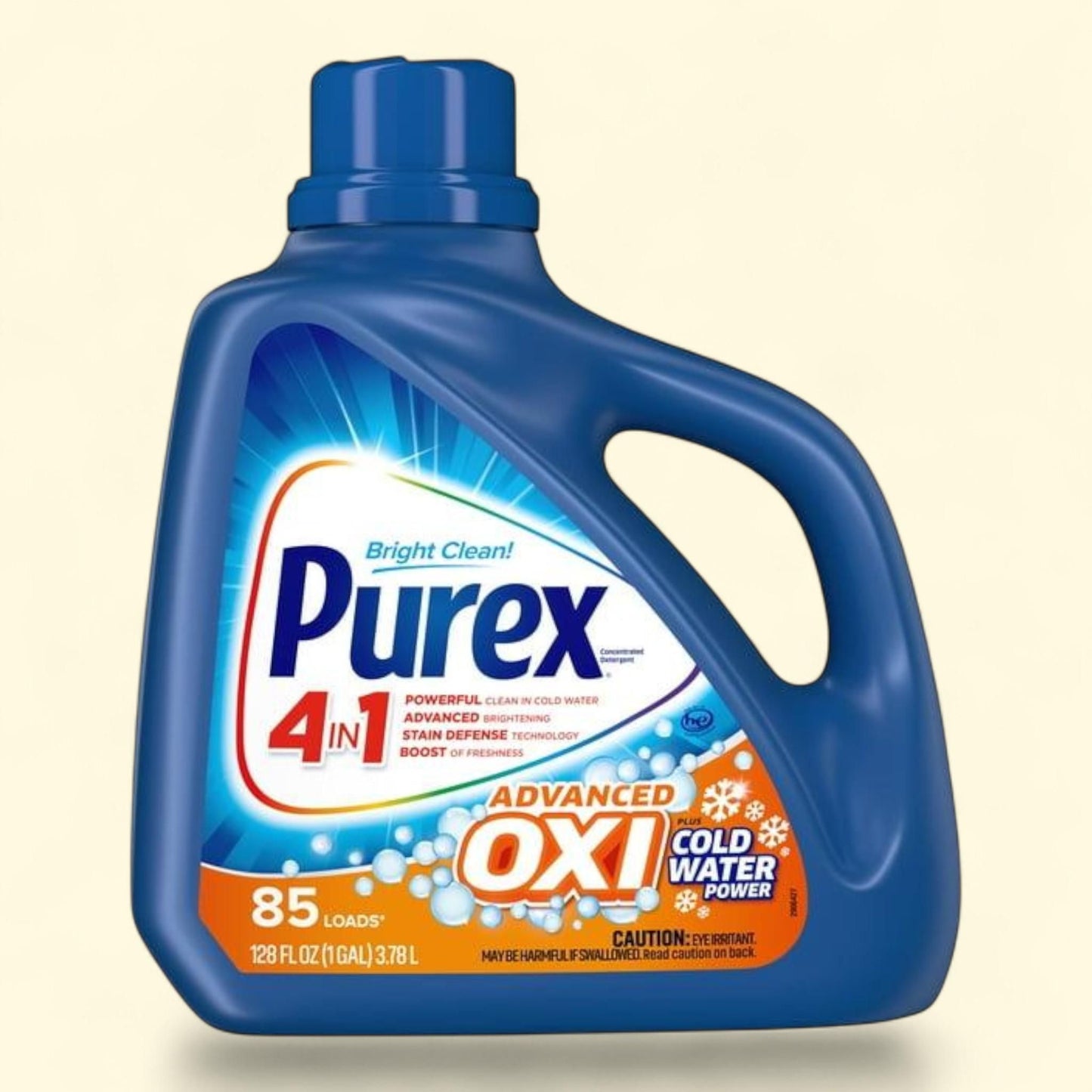 Purex Liquid Laundry Detergent Plus OXI, 128 fl oz
