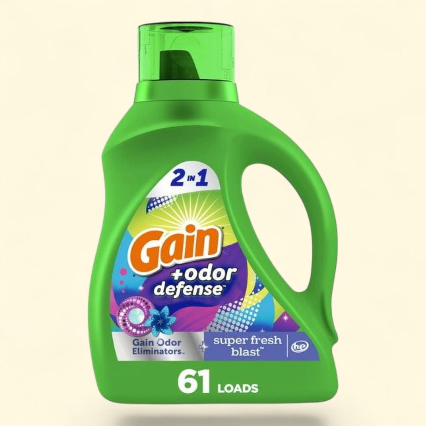 Gain Liquid Laundry Detergent, Super Fresh Blast Scent, 88 fl oz