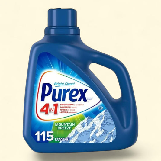 Purex Liquid Laundry Detergent, Mountain Breeze, 150 fl oz