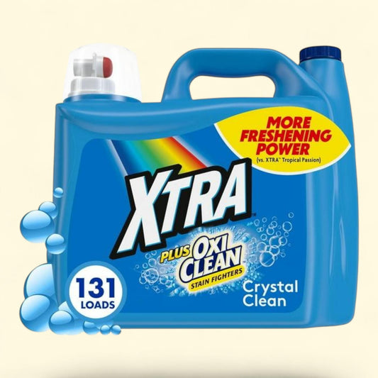 Xtra OxiClean Liquid Laundry Detergent, 203.1 fl oz