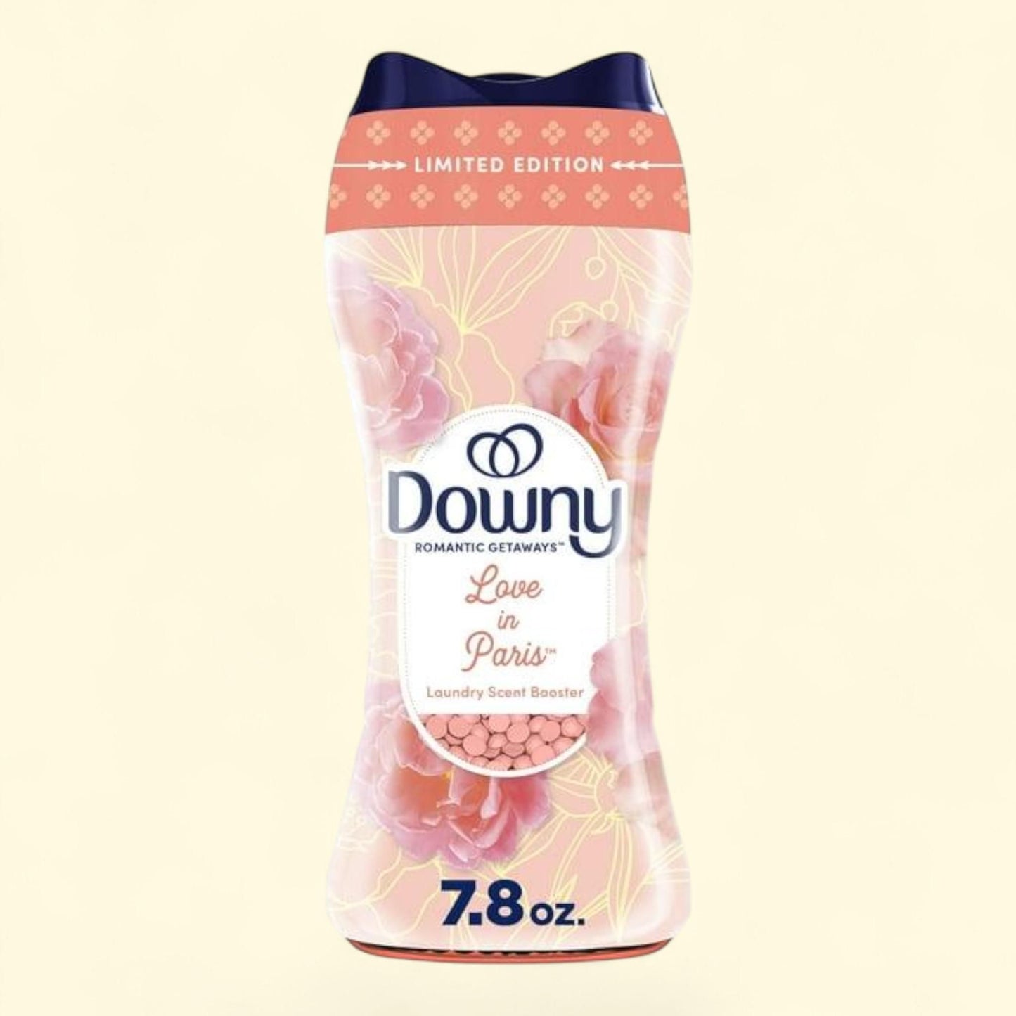 Downy In-Wash Laundry Scent Booster Beads, Love in Paris Scent, 7.8 oz