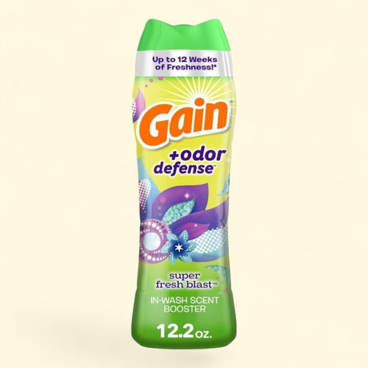 Gain In-Wash Scent Booster, Super Fresh Blast Scent, 12.2 oz