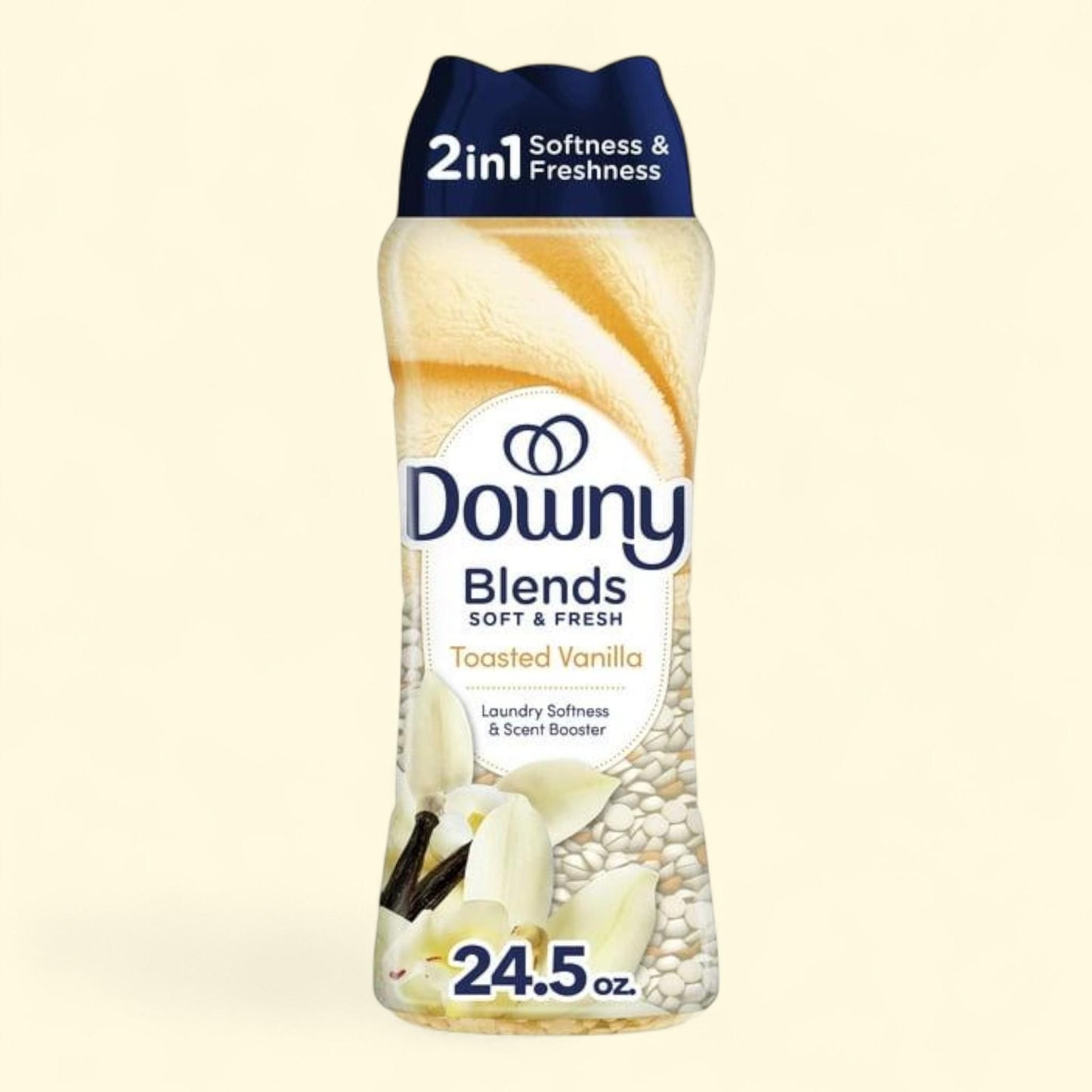 Downy Blends In-Wash Laundry Scent Booster Beads, Toasted Vanilla Scent, 24.5 oz