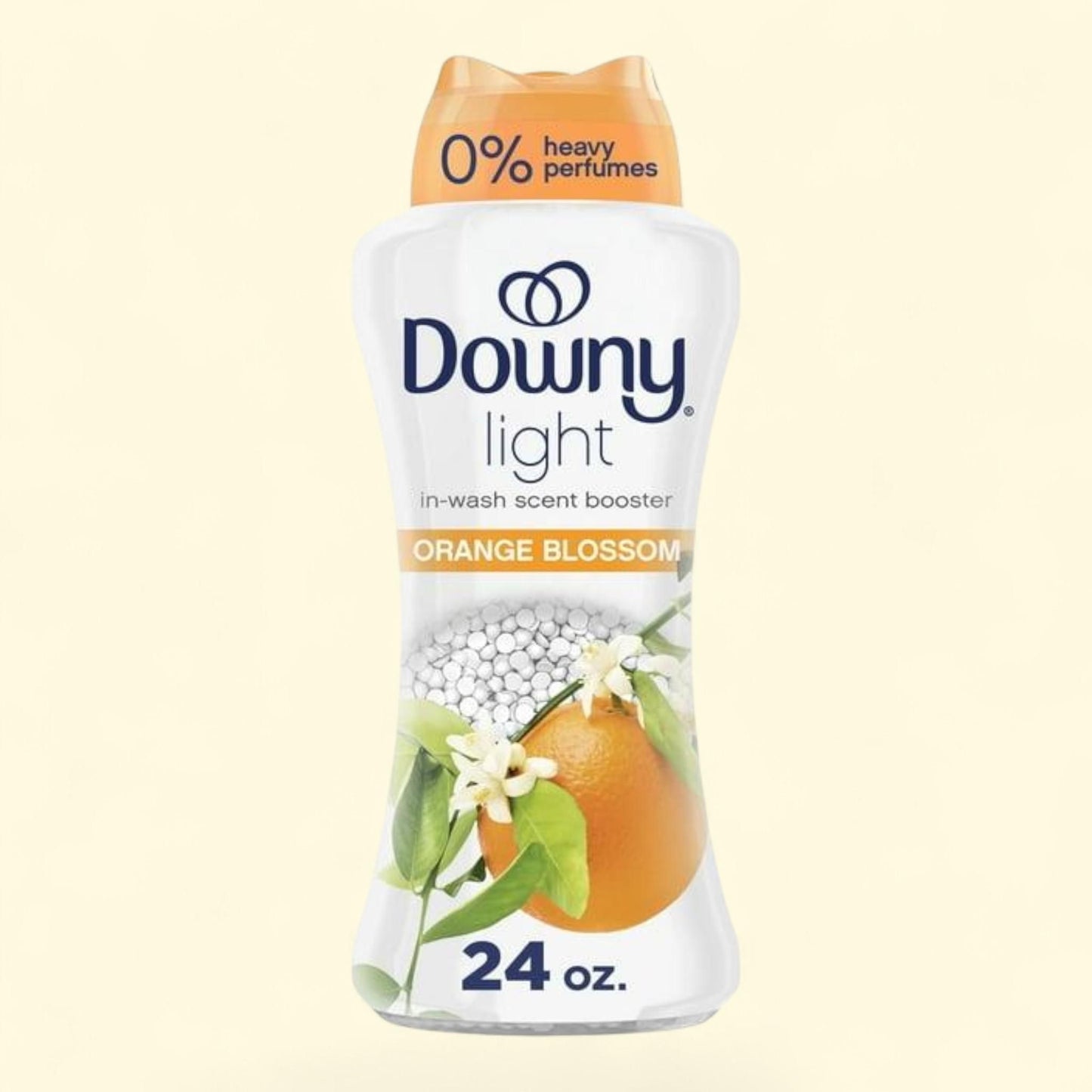 Downy Light In-Wash Scent Booster Laundry Beads, Orange Blossom Scent, 24 oz