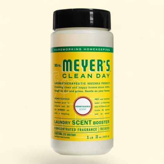 Mrs. Meyer's Clean Day Laundry Scent Booster, Honeysuckle, 18 Ounce
