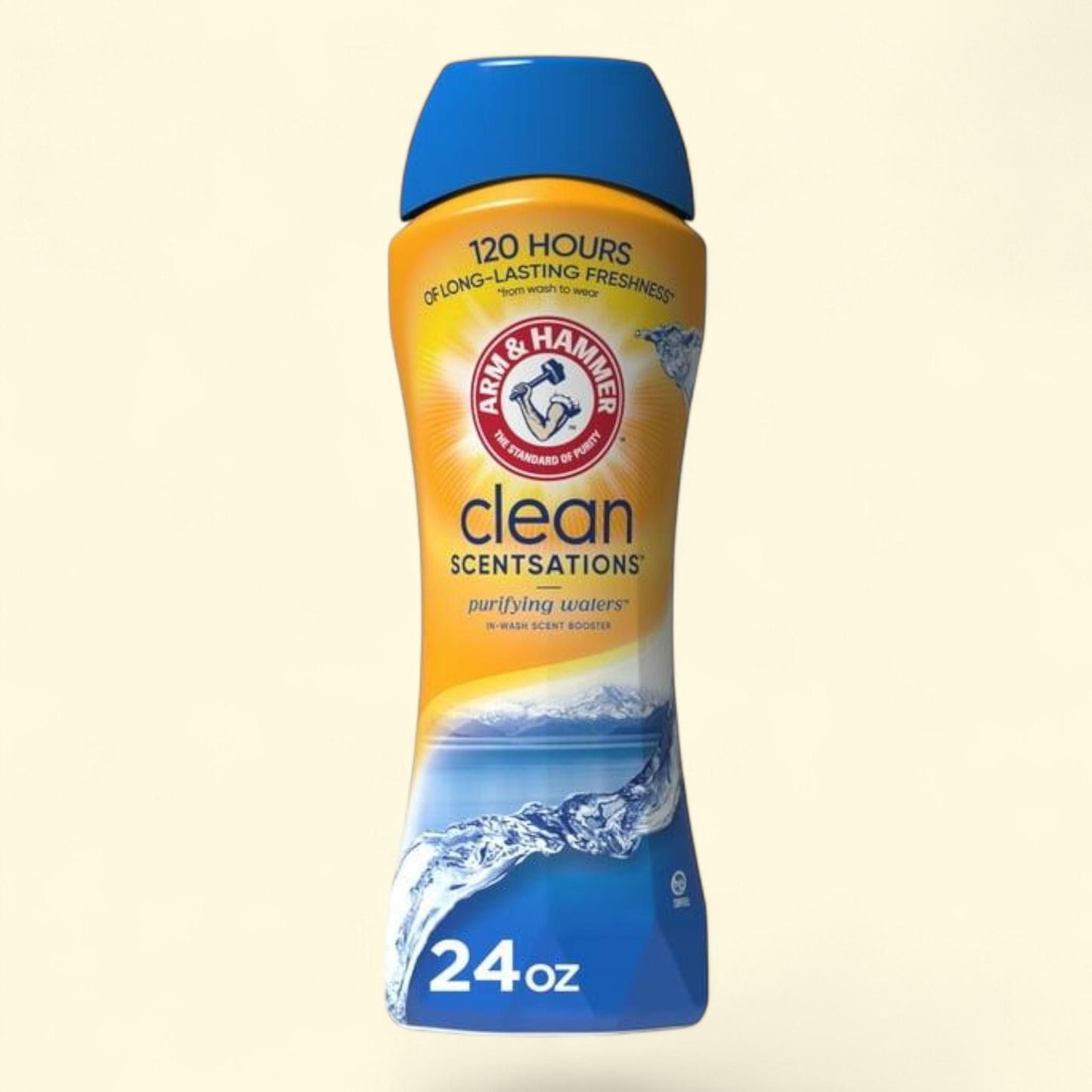 ARM & HAMMER Clean Scentsations In-Wash Scent Booster, Purifying Waters, 24 Oz