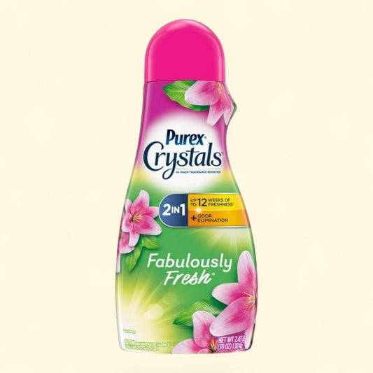 Purex Crystals, Fabulously Fresh, 39 oz