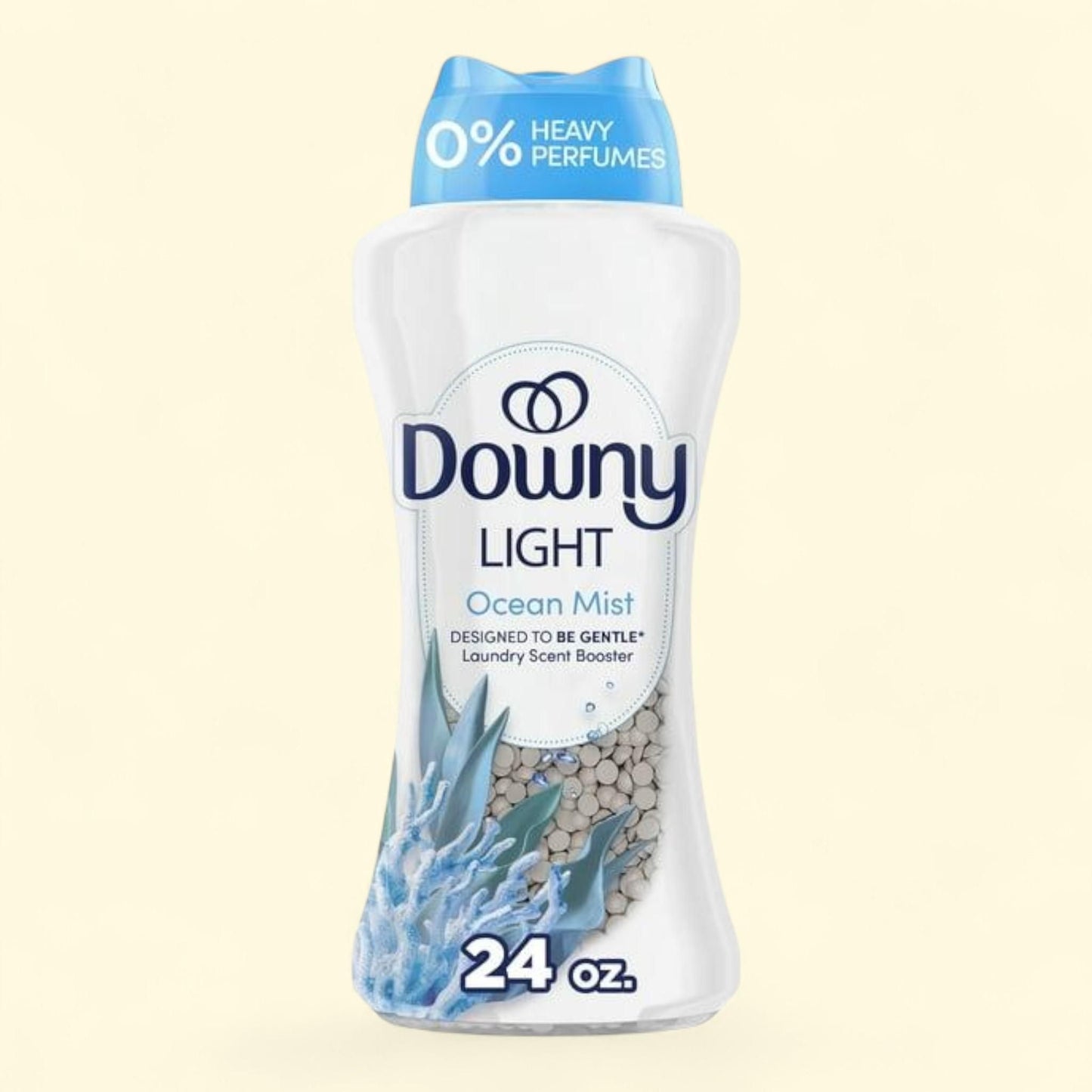 Downy Light In-Wash Scent Booster Laundry Beads, Ocean Mist, 24 oz