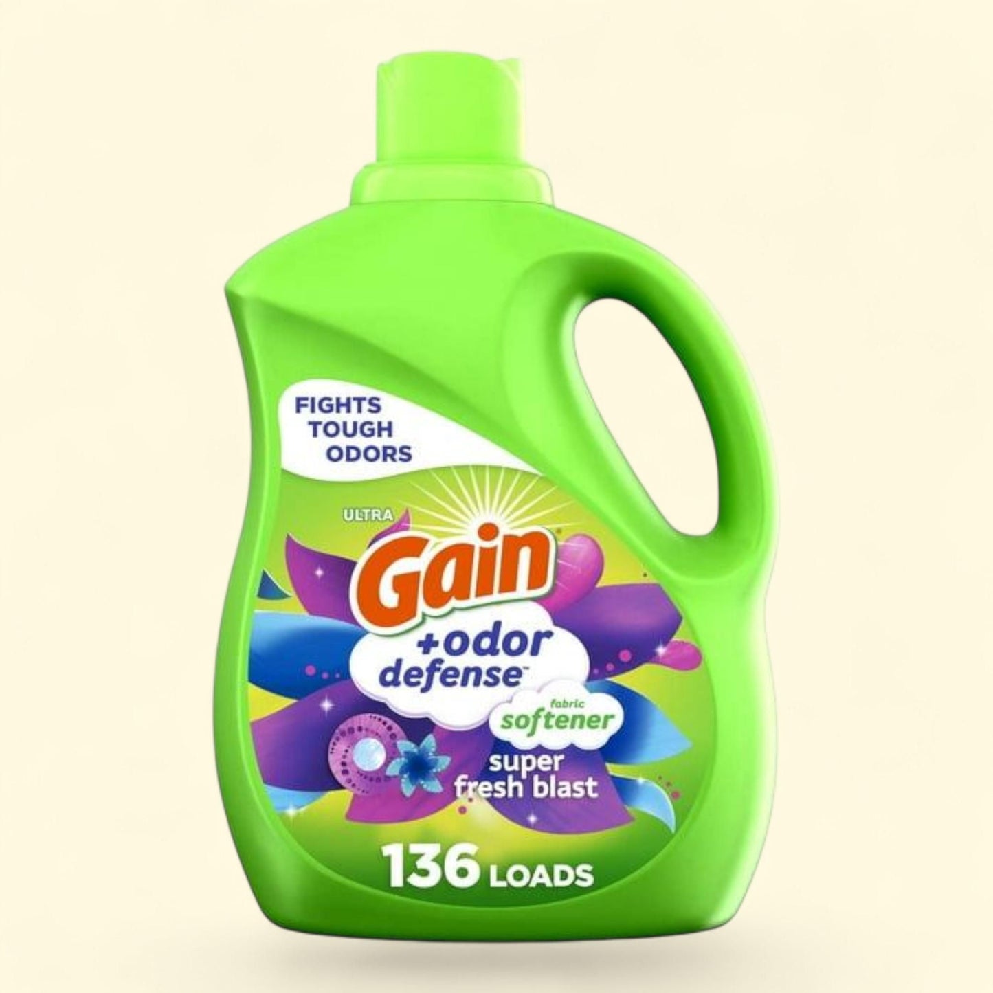 Gain Liquid Fabric Softener and Conditioner, Super Fresh Blast, 100 fl oz