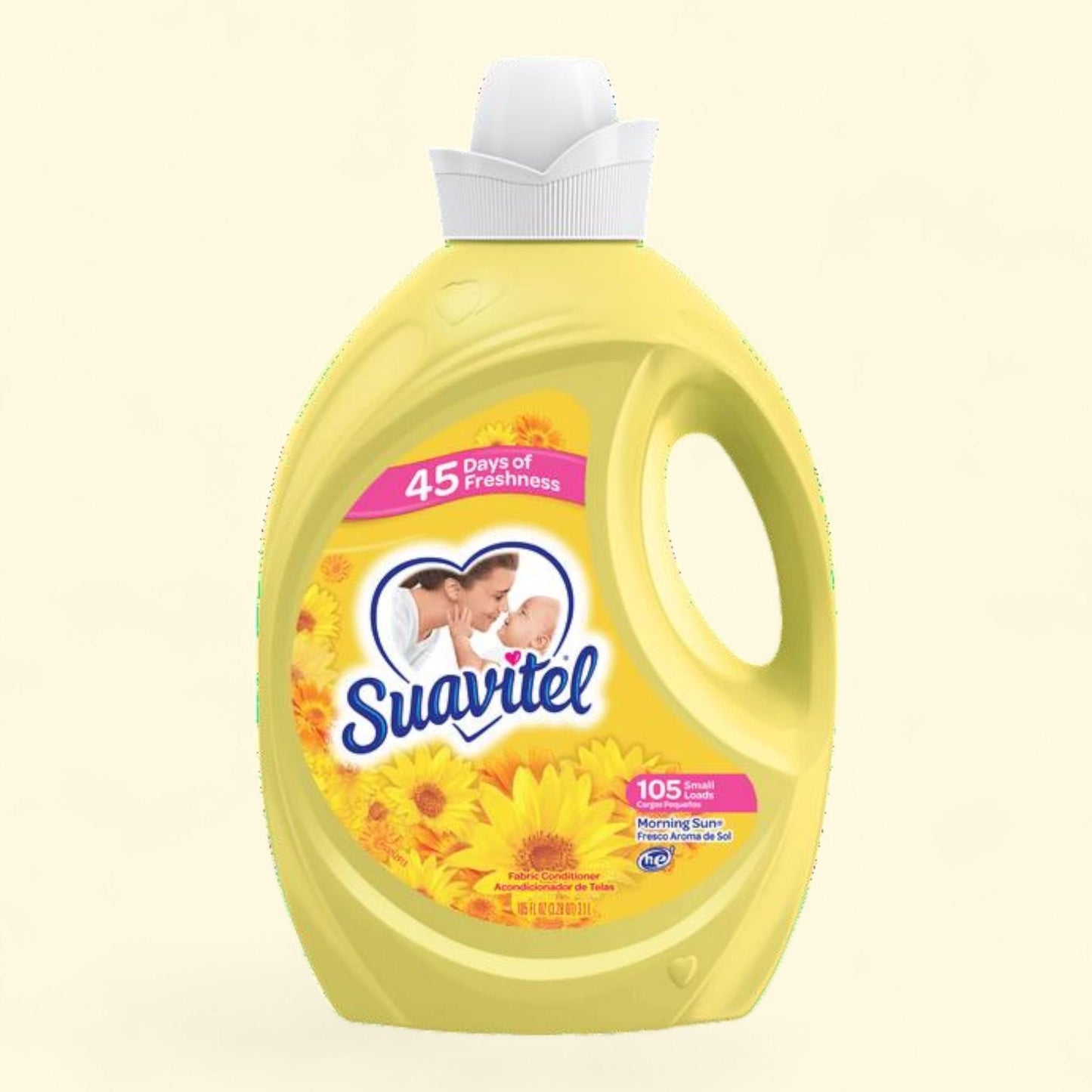Suavitel Liquid Fabric Softener and Conditioner, Morning Sun, 105 oz