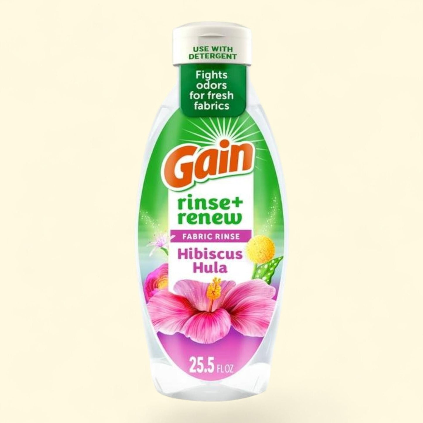 Gain Rinse and Renew Fabric Softener Rinse, 25.5 fl oz