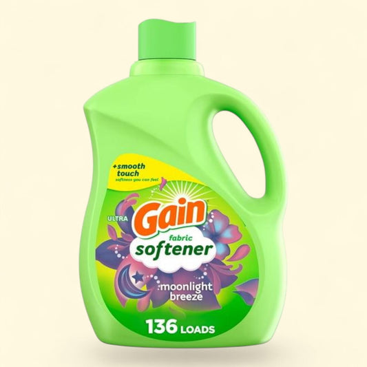 Gain Laundry Liquid Fabric Softener, Moonlight Breeze Scent, 100 fl oz