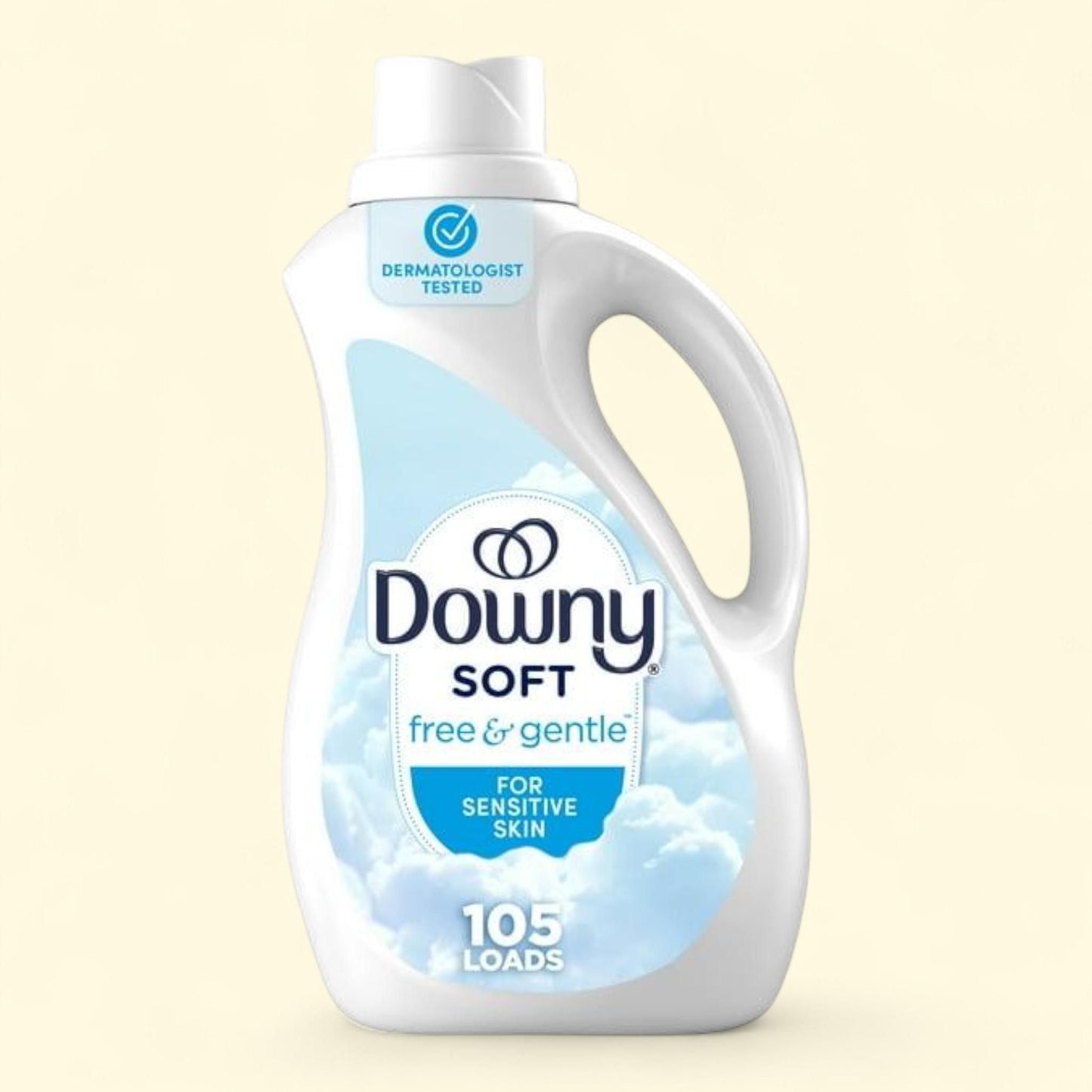 Downy Fabric Softener, Free & Gentle, 77 fl oz