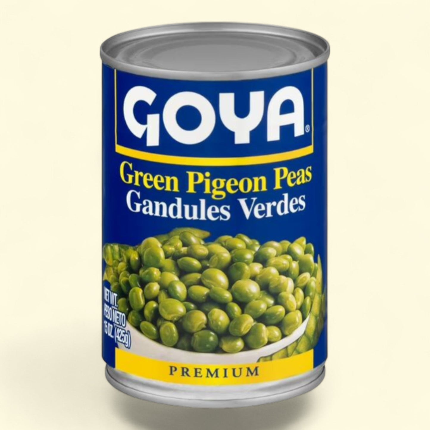 Goya Foods Green Pigeon Peas, 15 oz