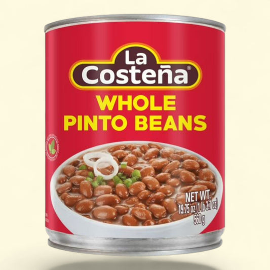 La Costena Whole Pinto Beans, 19.75 oz