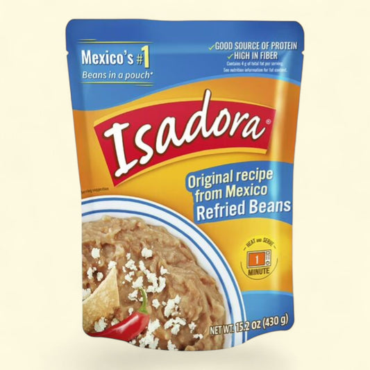 Isadora Refried Beans, 15.2 Oz