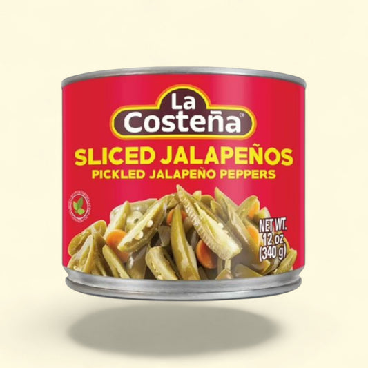 La Costena Sliced Jalapeño Peppers, 12 Oz. — authentic US product shipped worldwide by Treatspree