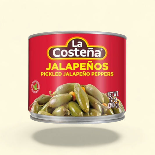 La Costena Jalapeños, 12 oz — authentic US product shipped worldwide by Treatspree