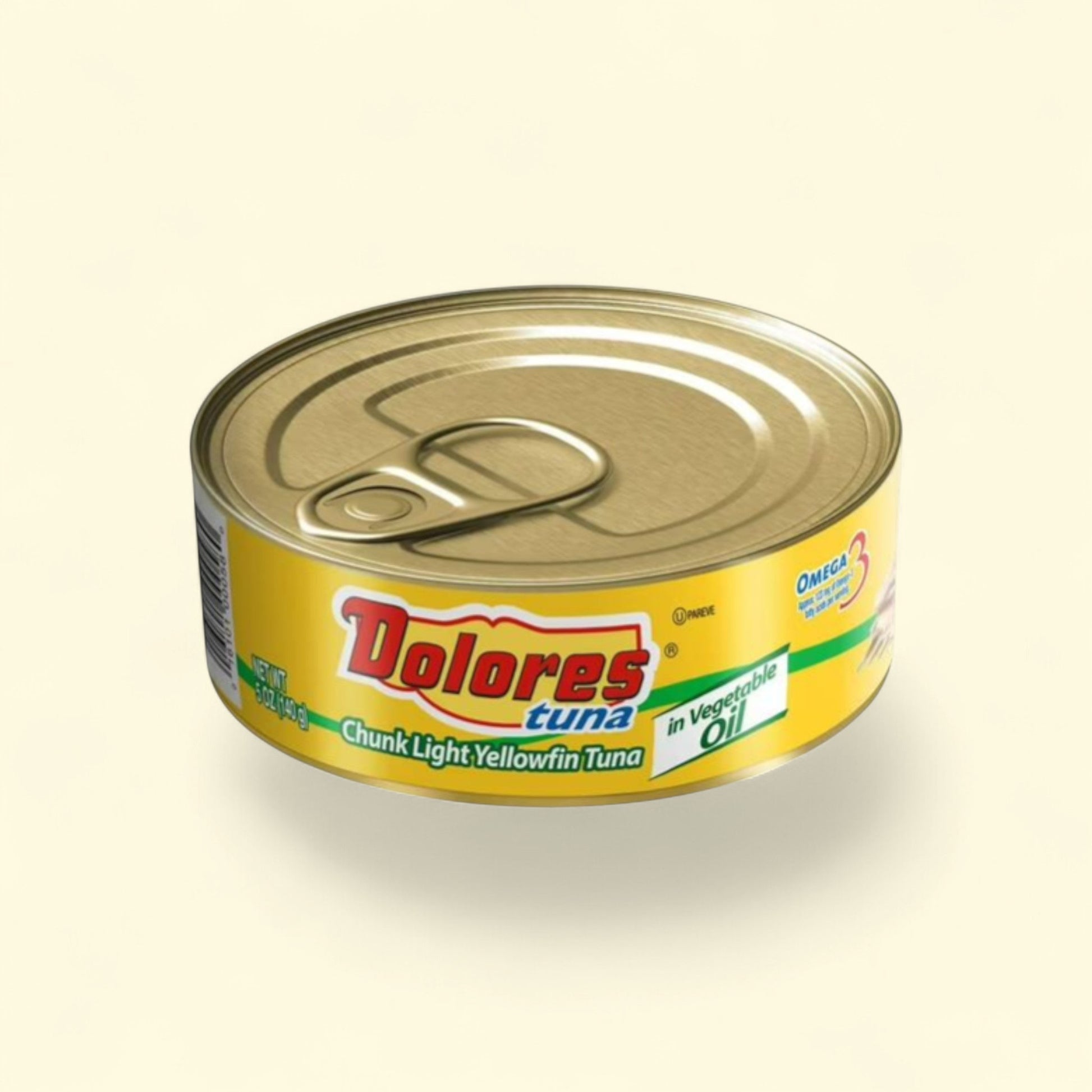 Dolores Tuna, Chunk Light Yellowfin Tuna in Vegetable Oil, 5 oz Can — authentic US product shipped worldwide by Treatspree