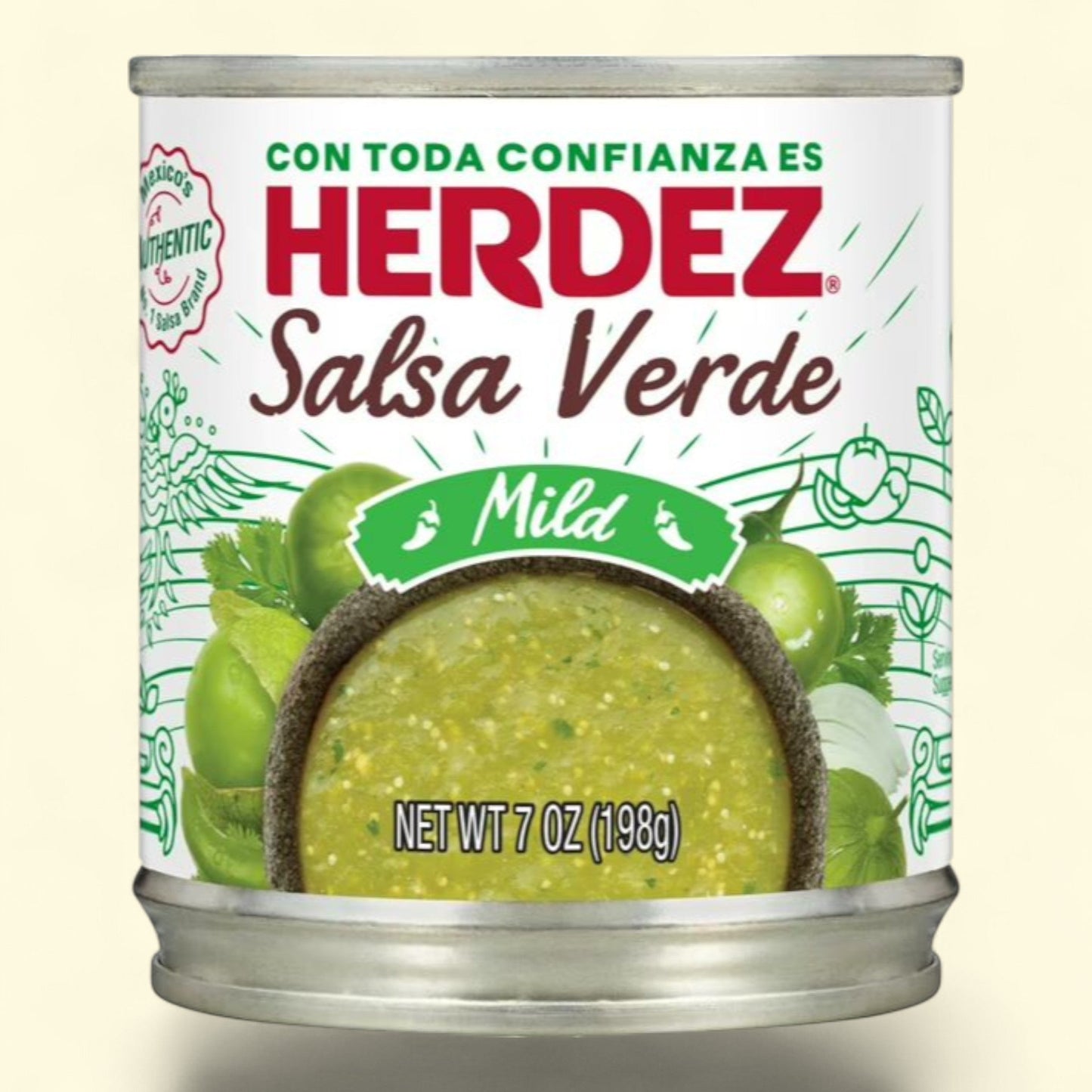 HERDEZ Salsa Verde Mild, 7 oz