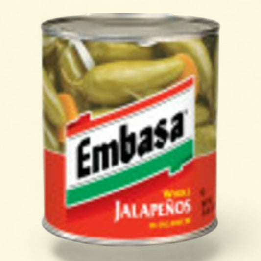 EMBASA Whole Jalapenos in Escabeche, Large, 26 oz