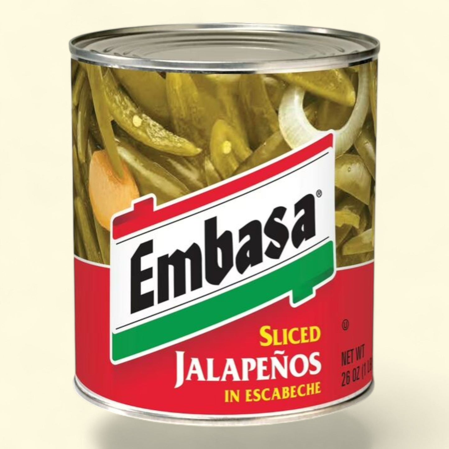 Embasa Sliced Jalapenos, 26 oz