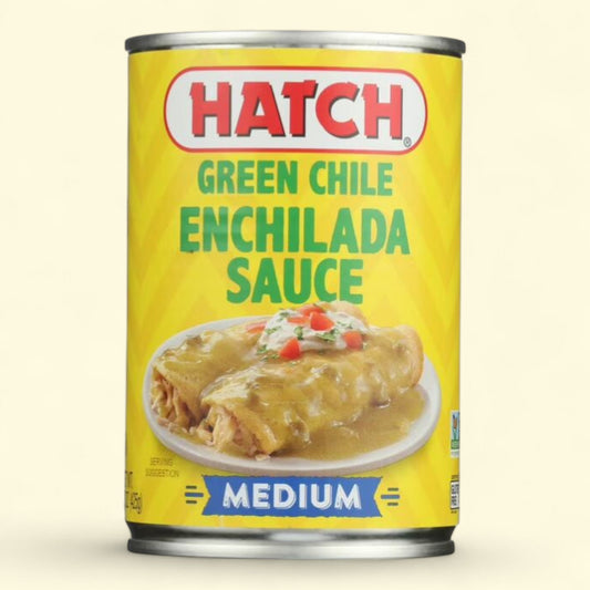 HATCH Green Chile Enchilada Sauce, Medium Heat, 15oz