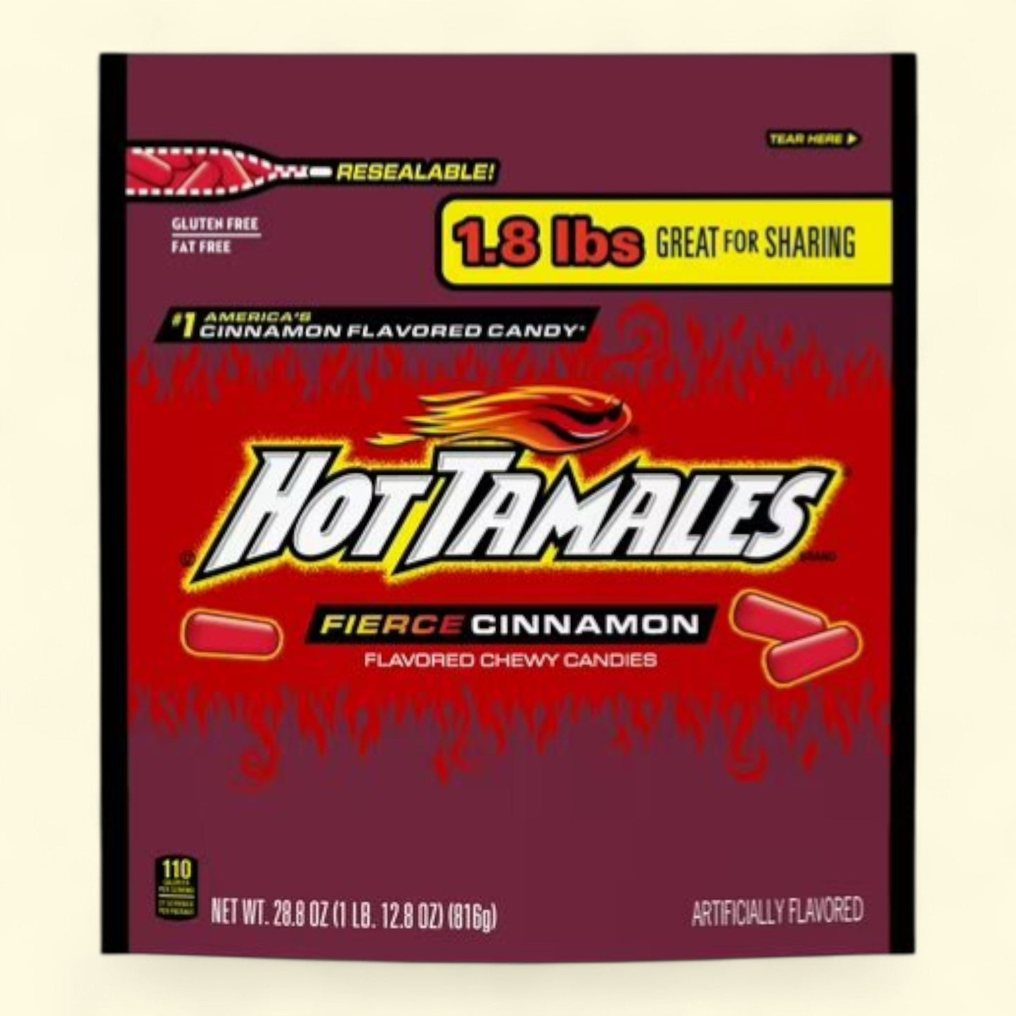 Hot Tamales Chewy Candy, 28.8 ounce