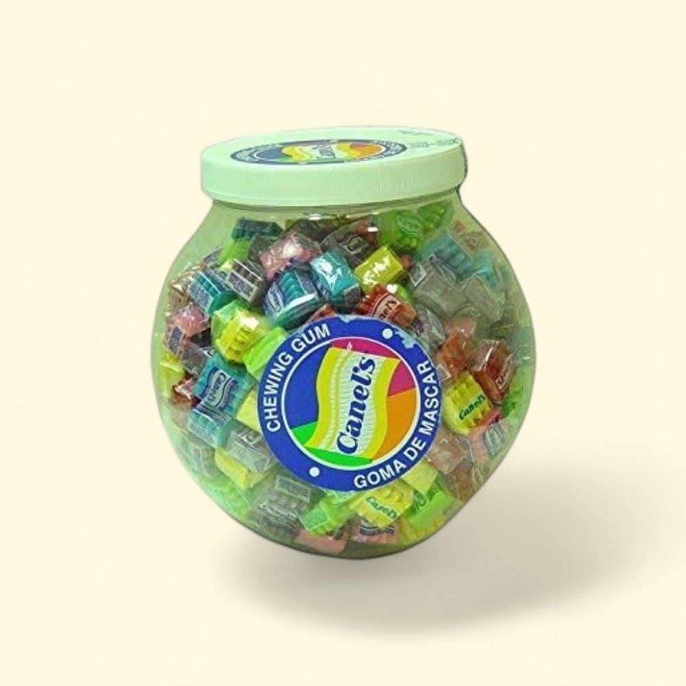 Canel Fruit Jar Assorted Chewy Candy - 300 Count — authentic US product shipped worldwide by Treatspree