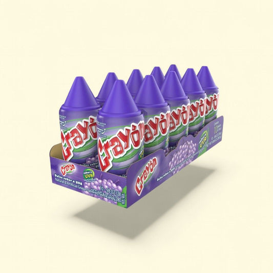 Crayon Grape Candy, 10 Count — authentic US product shipped worldwide by Treatspree