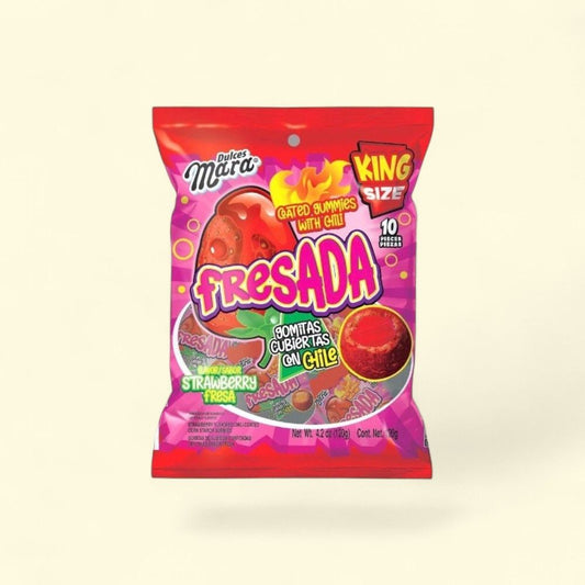 Dulces Mara Fresada Strawberry Gummy Candies 4.2oz — authentic US product shipped worldwide by Treatspree
