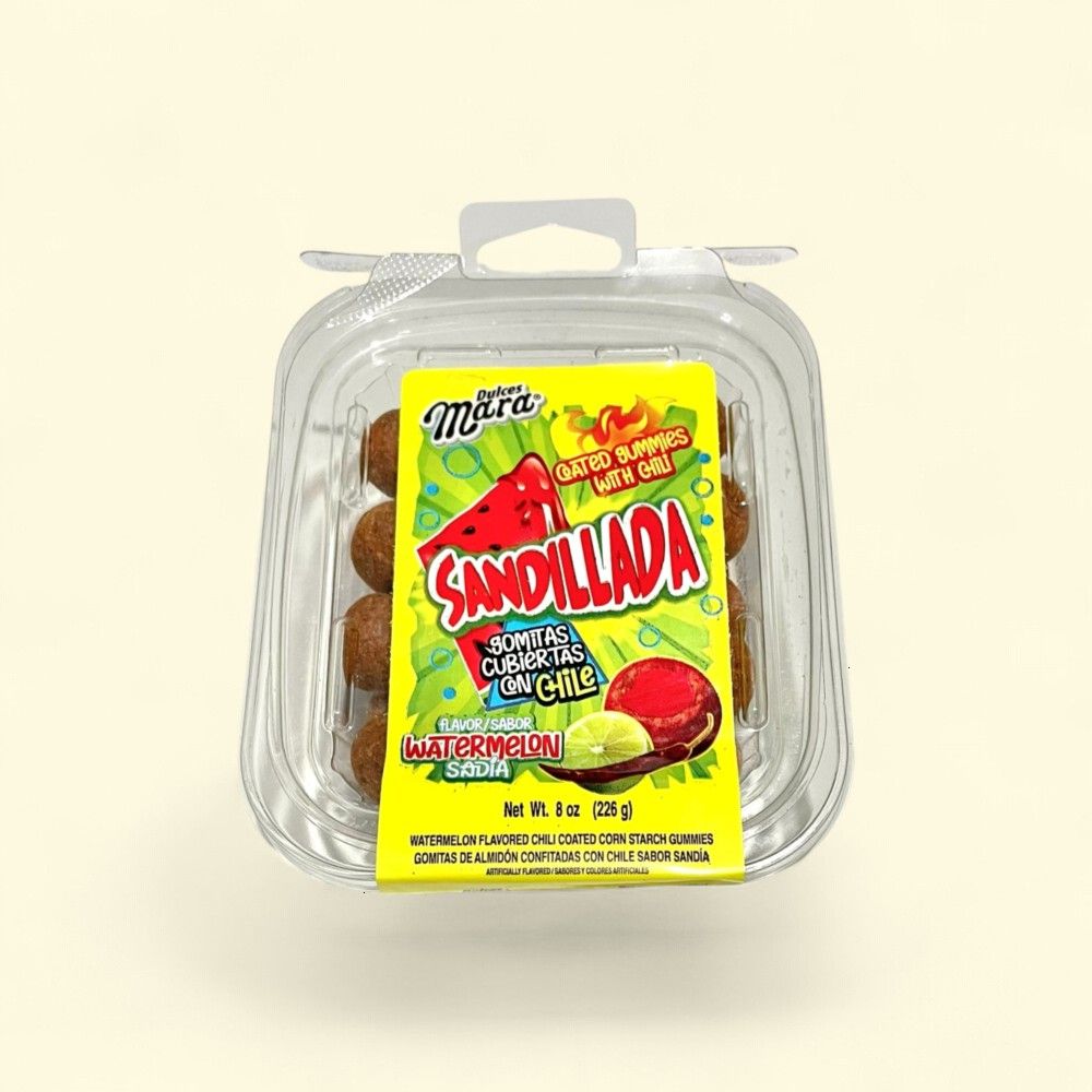 Dulces Mara Sandillada Watermelon Gummies 8oz — authentic US product shipped worldwide by Treatspree