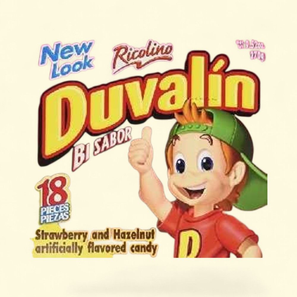 Duvalin Strawberry Hazelnut Candy Cream Spread — authentic US product shipped worldwide by Treatspree