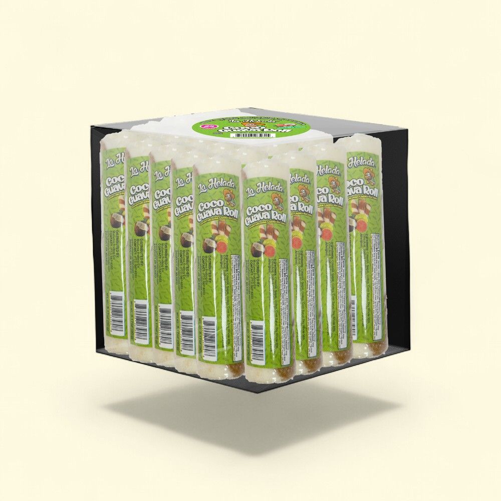 La Helada Coco Guava Rolls (24-Count) — authentic US product shipped worldwide by Treatspree