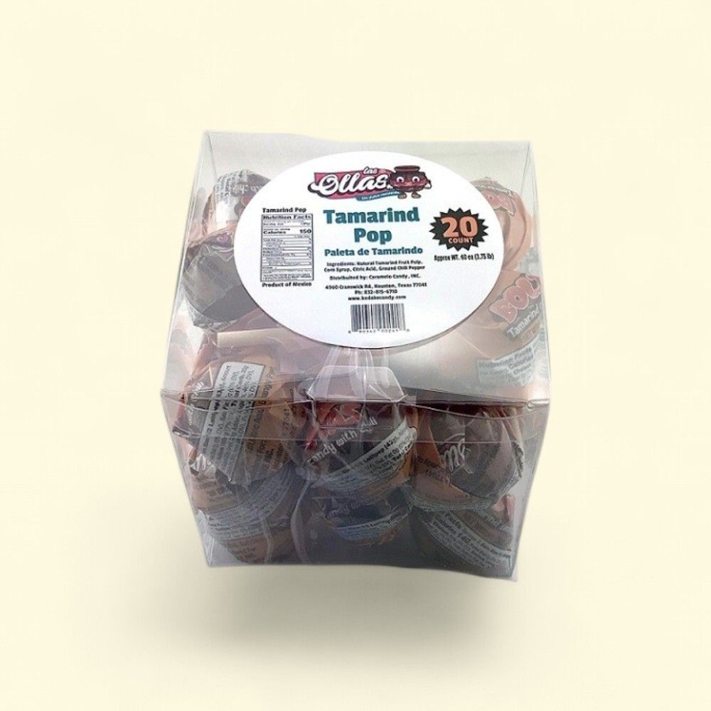 La Ollas Tamarindo Candy Jar (20 Count) — authentic US product shipped worldwide by Treatspree