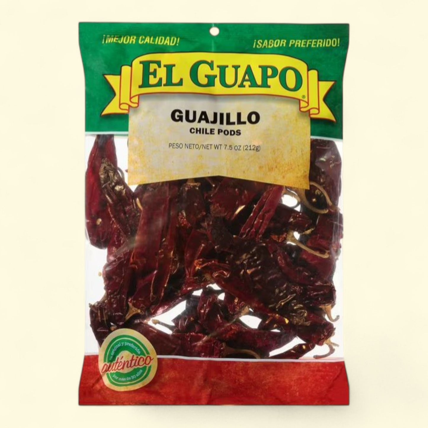 El Guapo Whole Guajillo Chili Pods, 7.5 oz
