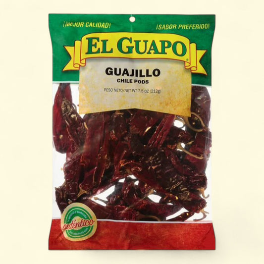 El Guapo Whole Guajillo Chili Pods, 7.5 oz