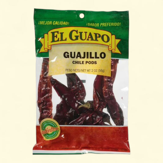 El Guapo Whole Guajillo Chili Pods, 2 oz