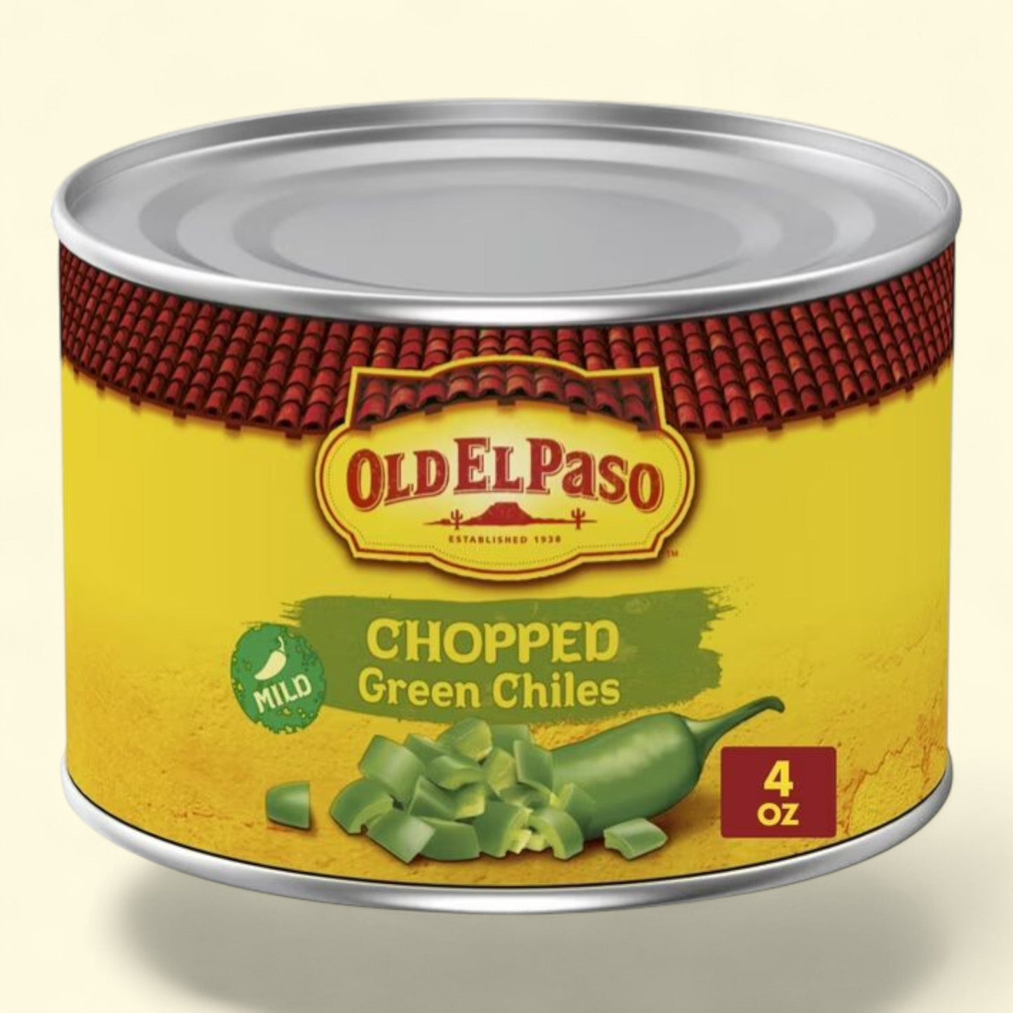 Old El Paso Mild Chopped Green Chiles, 4 oz