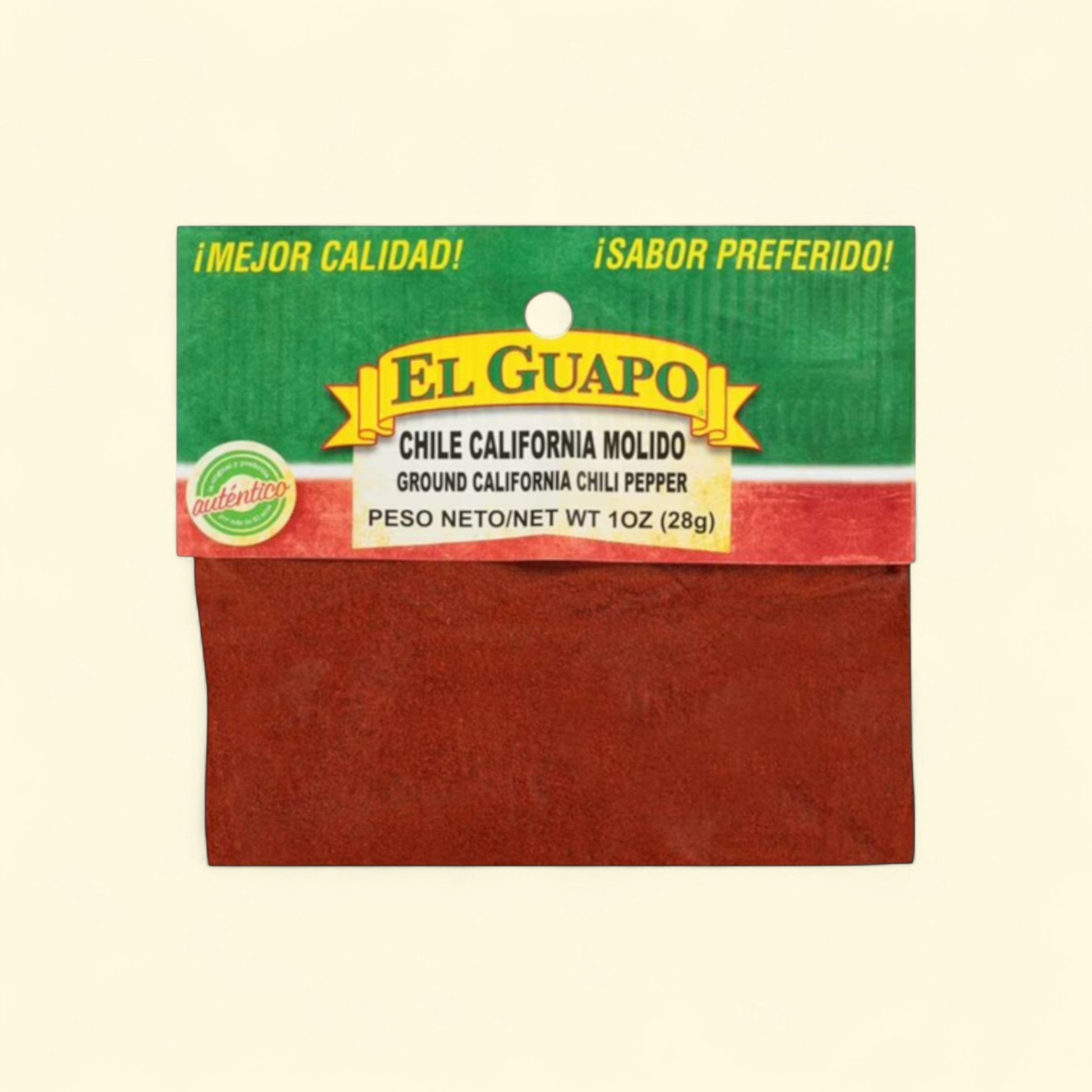 El Guapo Ground California Chili Pepper, 1 oz — authentic US product shipped worldwide by Treatspree