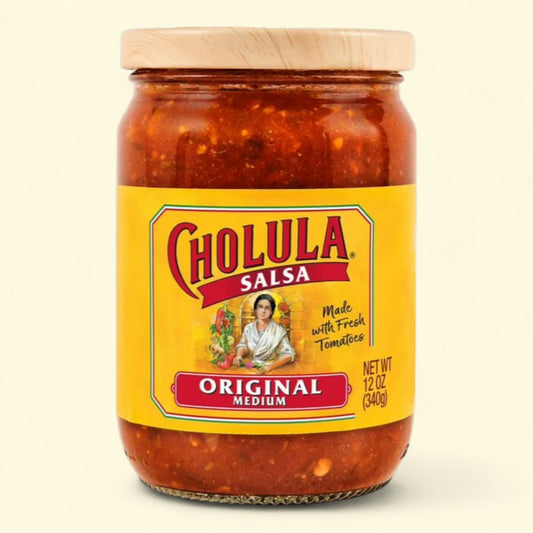 Cholula Medium Salsa, 12 oz Jar