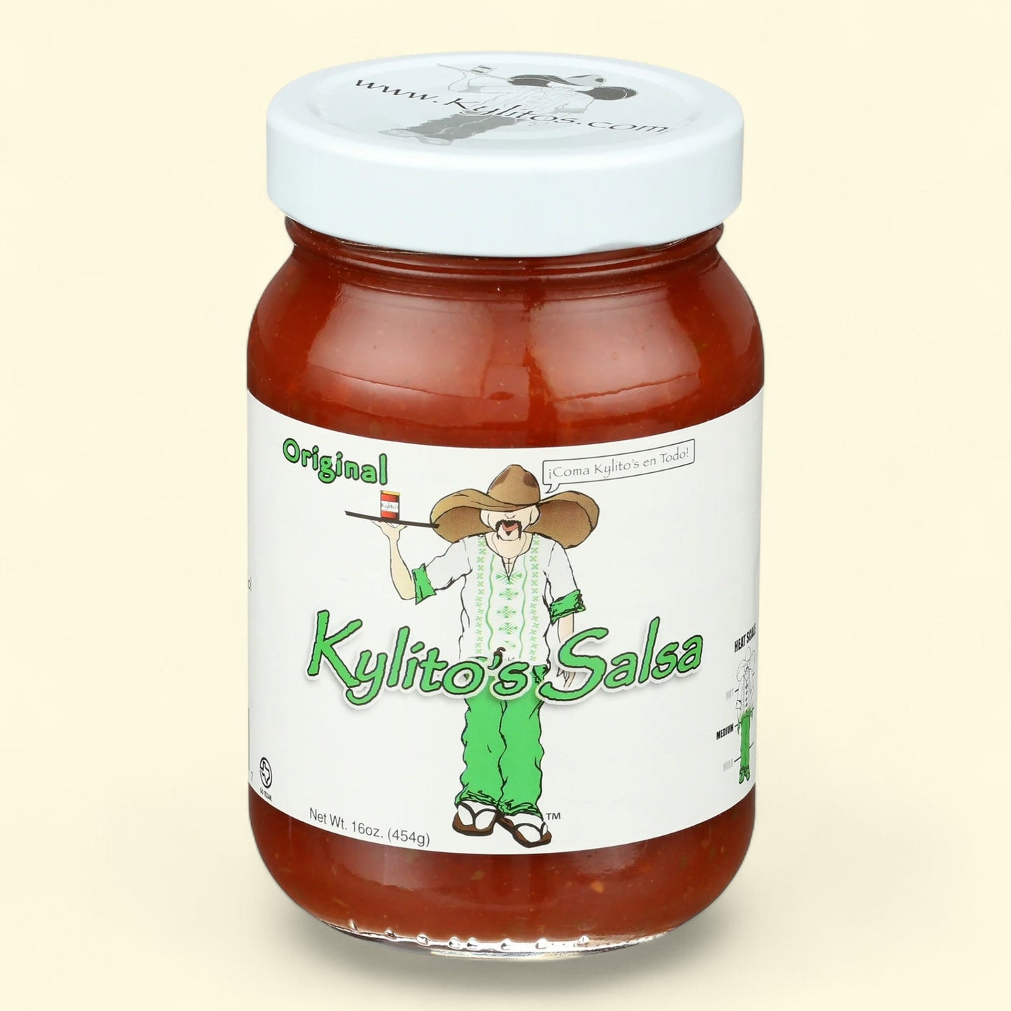 Kylito's Salsa, Original Salsa, 16 oz. Jar