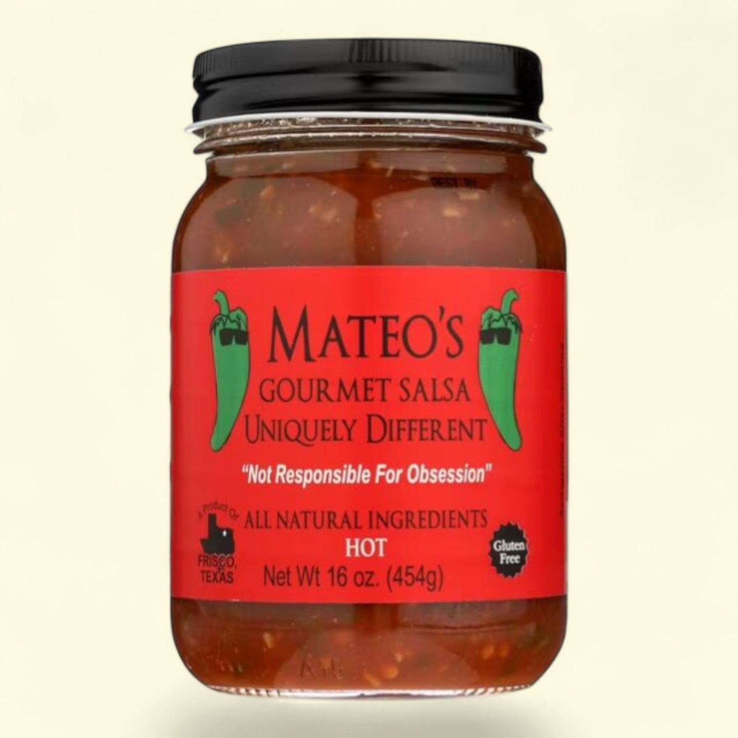 Mateo's Gourmet Salsa, Hot, 16 oz