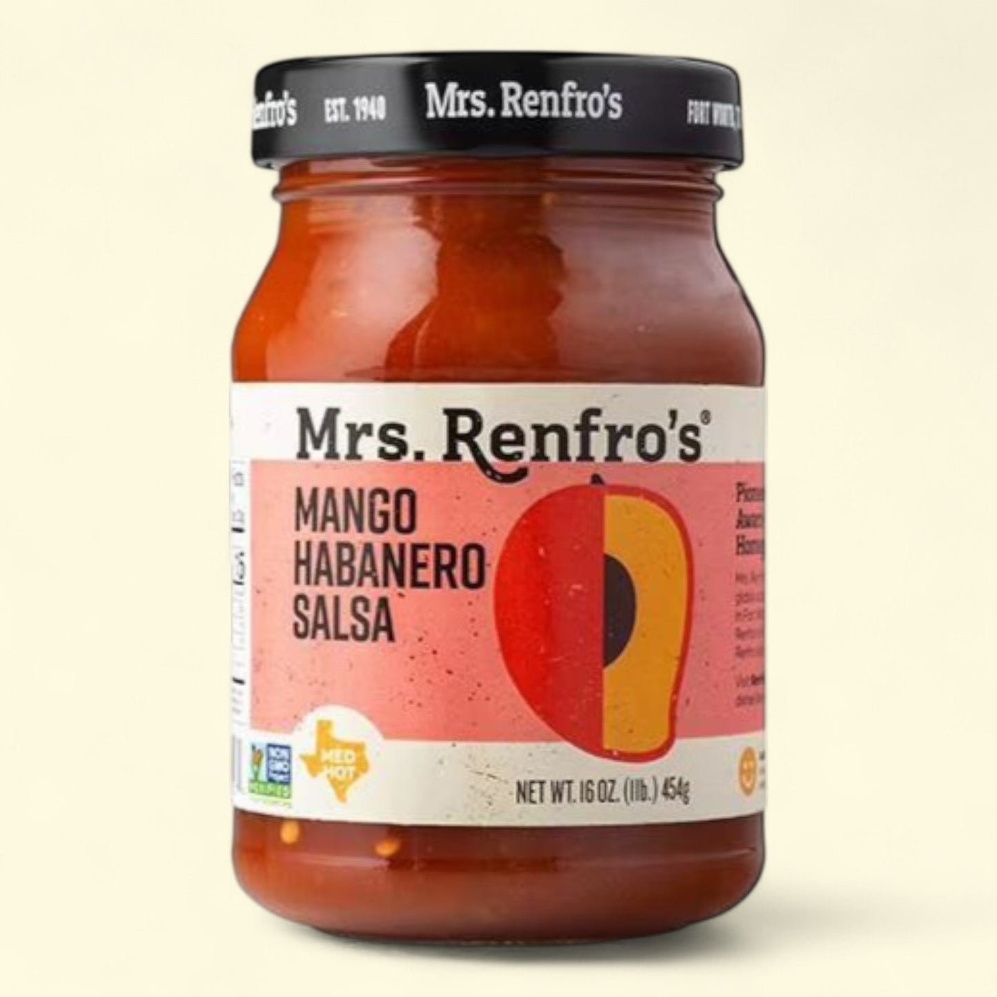 Mrs. Renfro's Mango Habanero Salsa, 16 oz