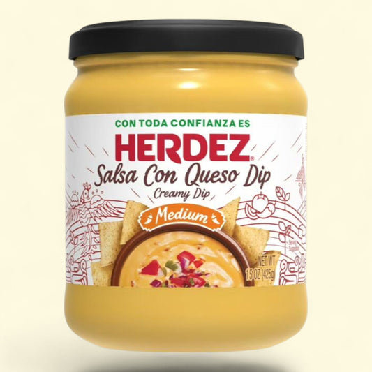 HERDEZ Queso Con Salsa, 15OZ