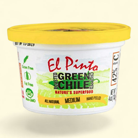 El Pinto Salsa, Green Chile Portion Cups, 4 oz