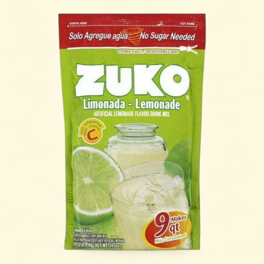 Zuko Drink Mix, Lime, 14.1 Oz