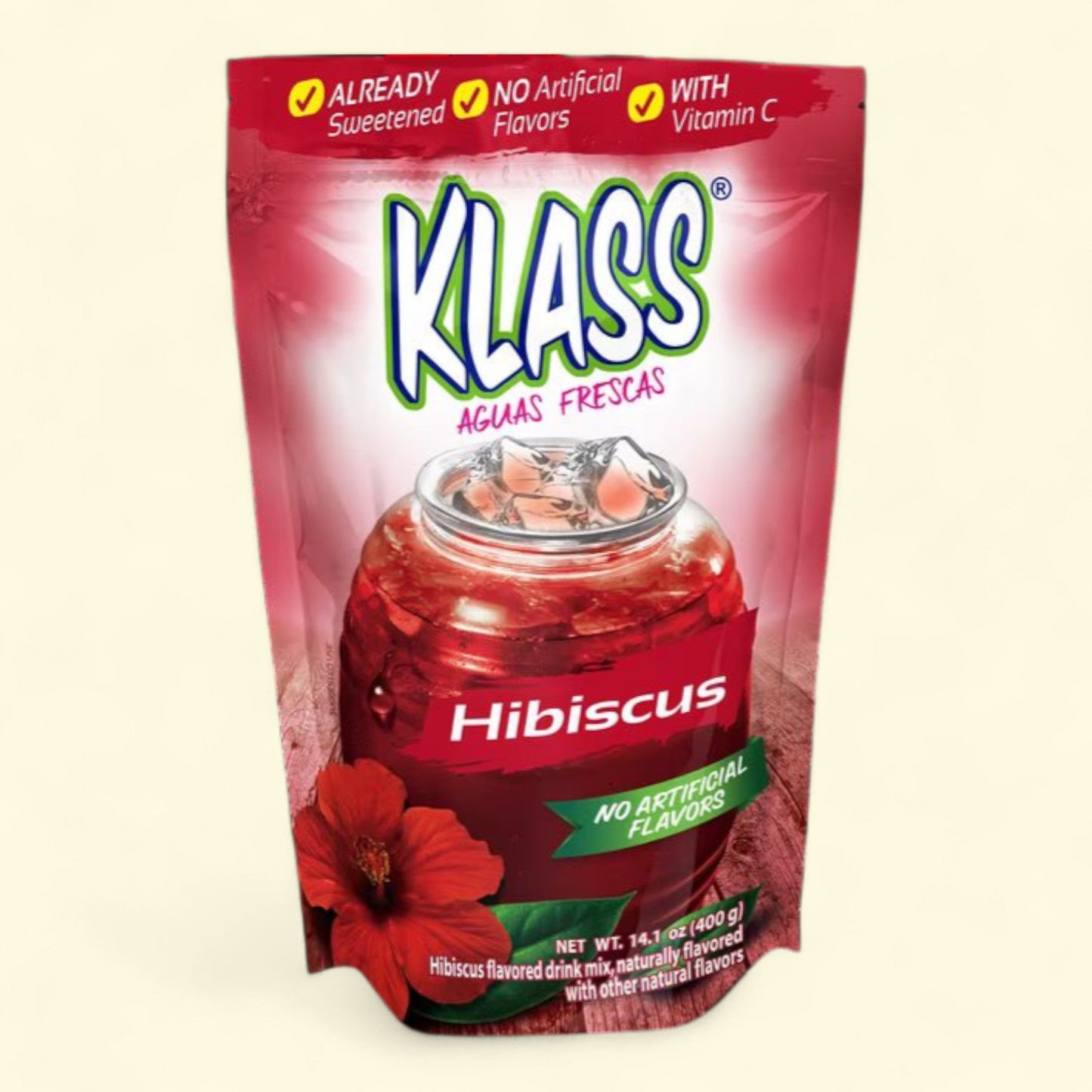 Klass Aguas Frescas Hibiscus, 14.1oz