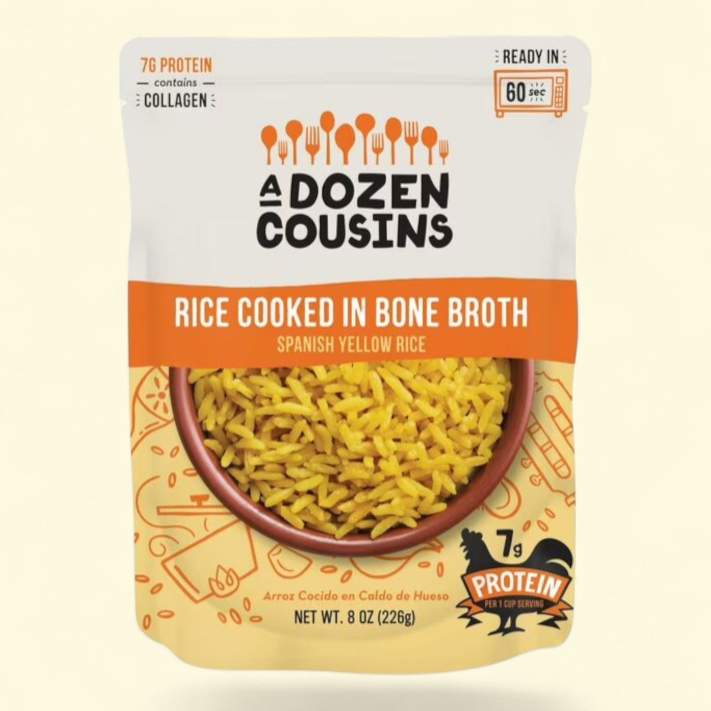 A Dozen Cousins Yellow Spanish Rice, 8 oz