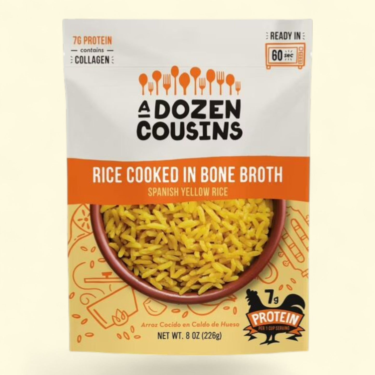 A Dozen Cousins Yellow Spanish Rice, 8 oz